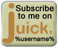 Subscribe to me on Juick, %username%